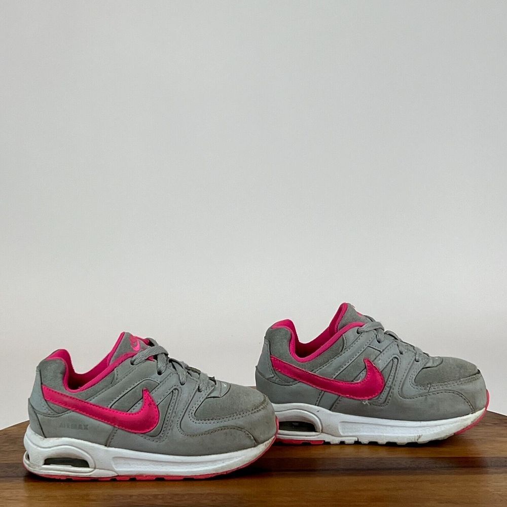 Little Kids Nike Air Max Command Flex Gray‎ Athletic Shoes Sneakers Size 8 C GUC